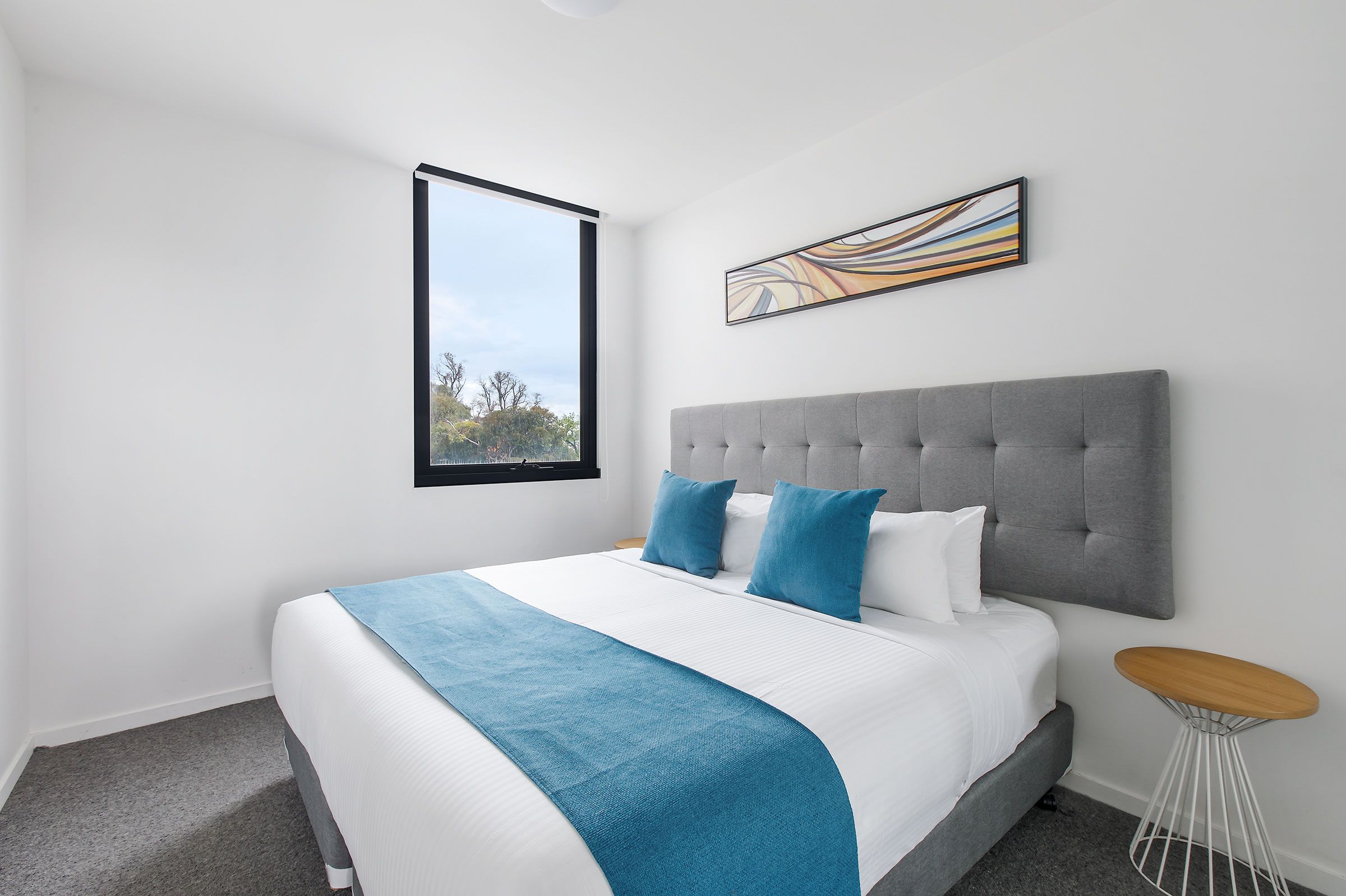 1 Bedroom Standard — spacious living area