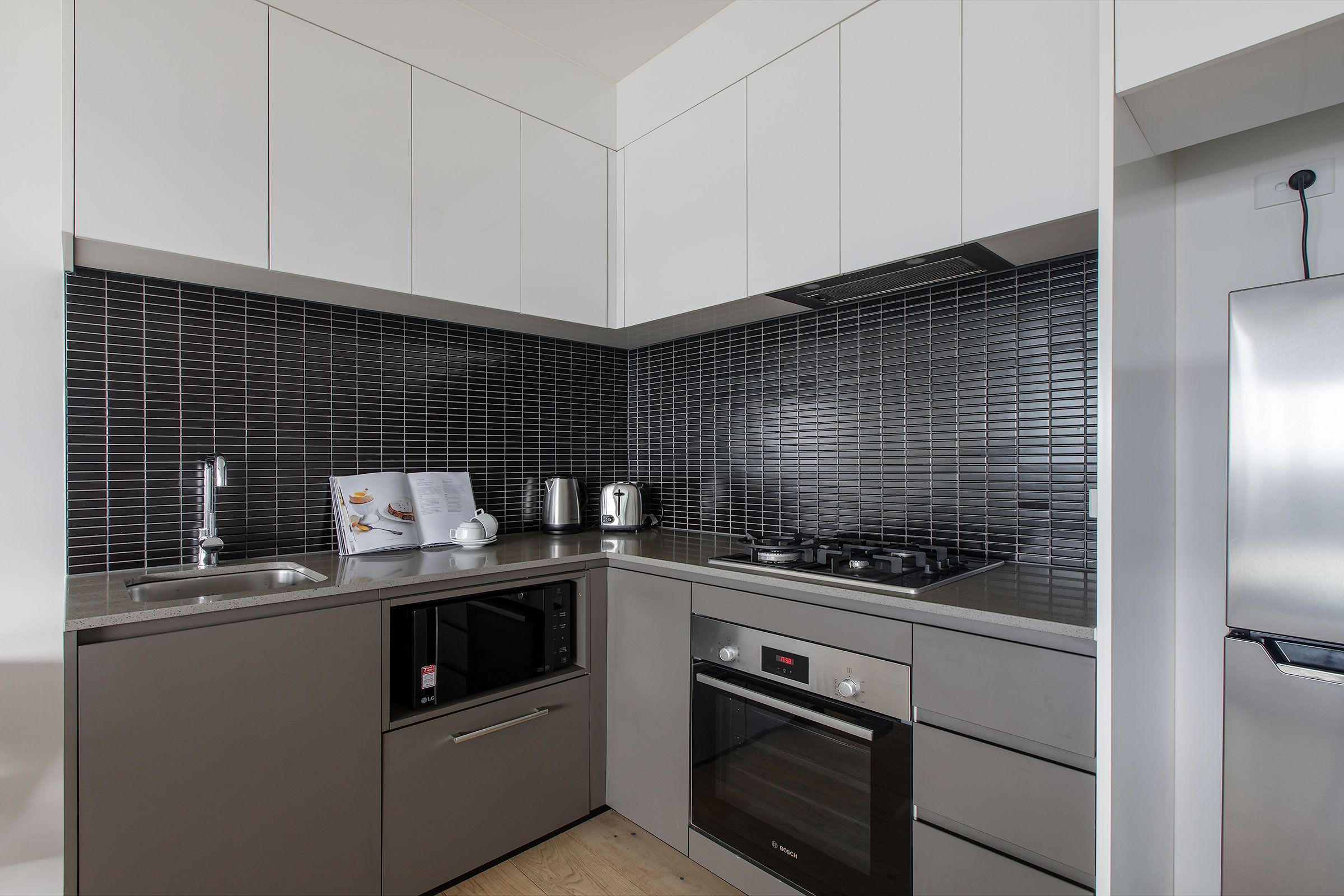 Premium 2 Bedroom — L-shaped kitchen